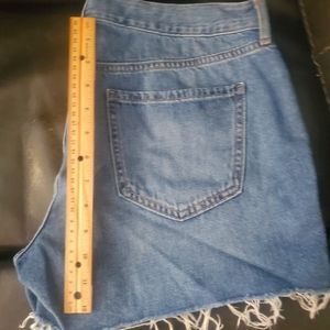 Denim Distressed Ladies short